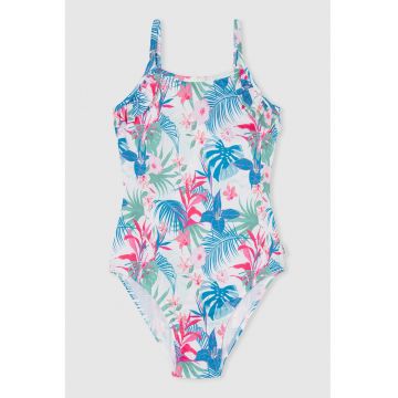 Costum de baie intreg cu imprimeu tropical