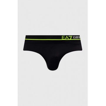 EA7 Emporio Armani costum de baie culoarea negru