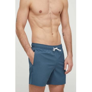 Hollister Co. pantaloni scurti de baie culoarea albastru marin