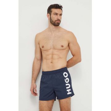 HUGO pantaloni scurți de baie culoarea bleumarin 50513979