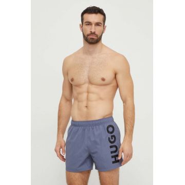 HUGO pantaloni scurți de baie culoarea gri 50513980