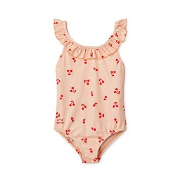 Liewood costum de baie dintr-o bucată pentru copii Kallie Printed Swimsuit culoarea rosu