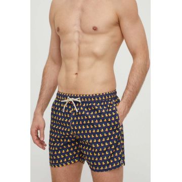 MC2 Saint Barth pantaloni scurti de baie culoarea albastru marin