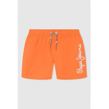 Pantaloni scurti de baie cu imprimeu logo