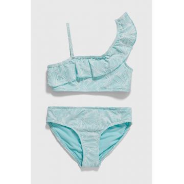 Abercrombie & Fitch costum de baie pentru copii din două piese culoarea turcoaz