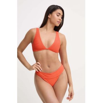 Billabong sutien de baie culoarea verde, cupa usor rigidizata