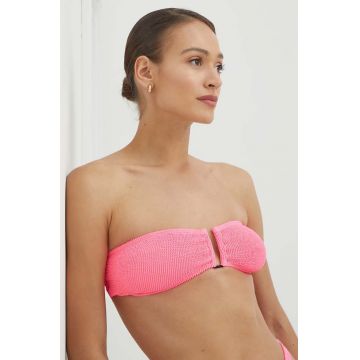 Bond Eye sutien de baie culoarea roz, cupa moale