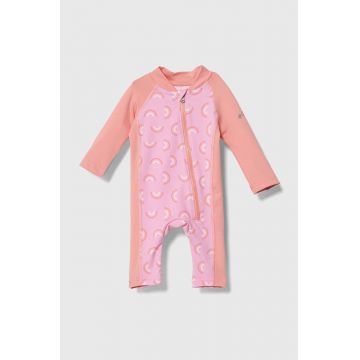 Columbia costum de baie pentru bebeluși Sandy Shores II Sun culoarea roz