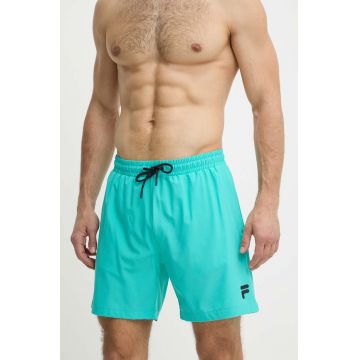 Fila pantaloni scurti de baie culoarea turcoaz Fila pantaloni scurti de baie culoarea turcoaz