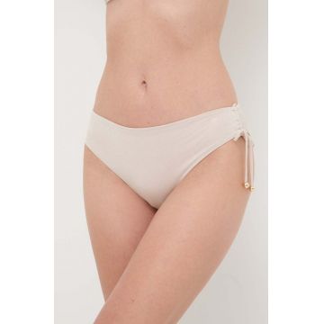 Max Mara Beachwear chiloți de baie culoarea bej 2416820000000