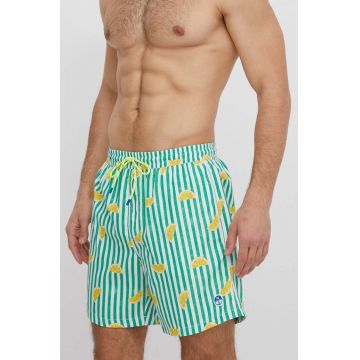 North Sails pantaloni scurti de baie culoarea verde, 673721