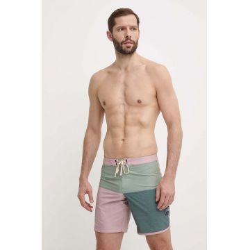 Picture pantaloni scurti de baie Andy Heritage Solid 17 culoarea verde, MBS068 Picture pantaloni scurti de baie Andy Heritage Solid 17 culoarea verde, MBS068