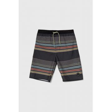 Protest pantaloni scurti de baie copii PRTBANKS culoarea negru