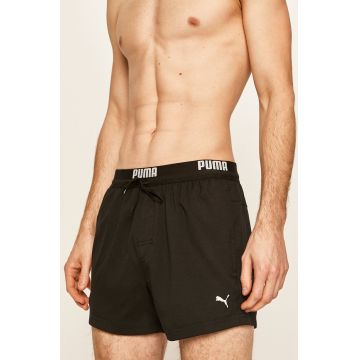 Puma pantaloni scurți de baie culoarea negru 907659 Puma pantaloni scurți de baie culoarea negru 907659