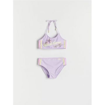 Reserved - GIRLS` SWIMMING SUIT - lavand