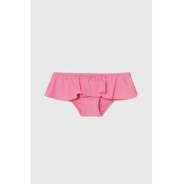 United Colors of Benetton slip de baie copii culoarea roz