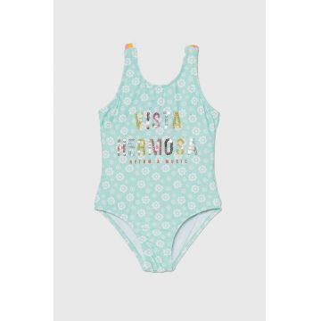zippy costum de baie dintr-o bucată pentru copii culoarea turcoaz