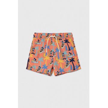 zippy pantaloni scurti de baie copii culoarea portocaliu