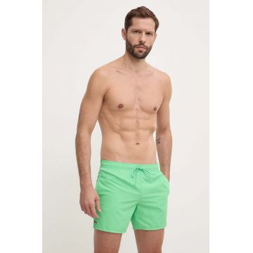 Lacoste pantaloni scurti de baie culoarea verde