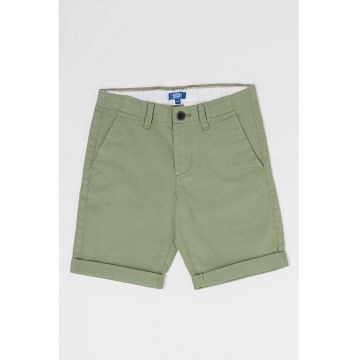 Pantaloni scurti cu buzunare oblice