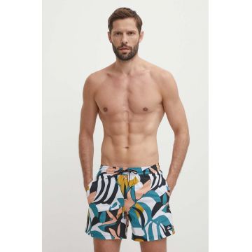 Quiksilver pantaloni scurti de baie culoarea roz Quiksilver pantaloni scurti de baie culoarea roz