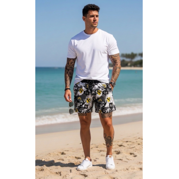 Sort de baie cu imprimeu 12531 I15-5.2