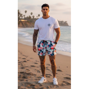 Sort de baie cu imprimeu 12532 D6-4.3