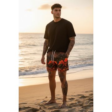 Sort de baie cu imprimeu 12538 I15-4.2