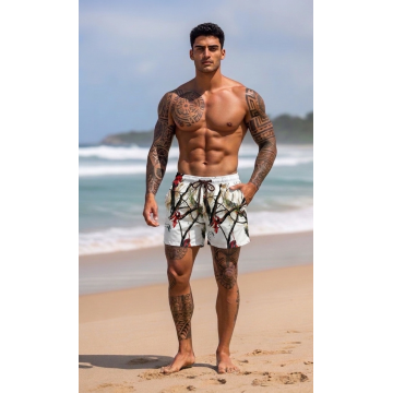 Sort de baie cu imprimeu 12541 D2-1.4