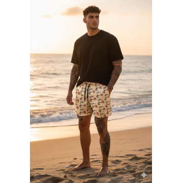 Sort de baie cu imprimeu 12563 O1-4.3