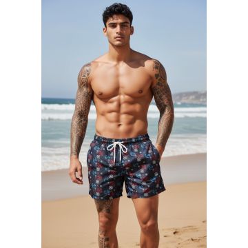 Sort de baie cu imprimeu 12566 40-2.1