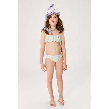 Costum de baie cu model floral