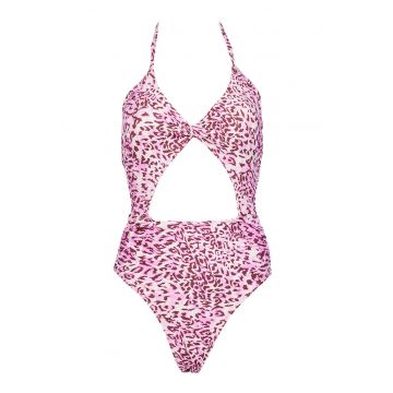 Costum de baie intreg cu animal print