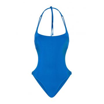 Costum de baie intreg cu model halter