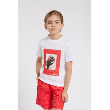 Pantaloni scurti de baie cu imprimeu