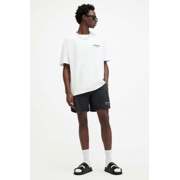 AllSaints pantaloni scurti de baie UNDERGROUND SWIMSHRT barbati, culoarea negru, M012WA AllSaints pantaloni scurti de baie UNDERGROUND SWIMSHRT barbati, culoarea negru, M012WA