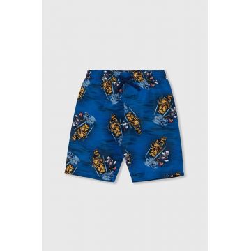 Lego pantaloni scurti de baie copii culoarea albastru marin Lego pantaloni scurti de baie copii culoarea albastru marin