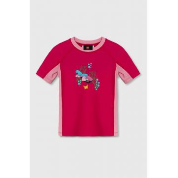 Lego tricou de înot pentru copii culoarea roz