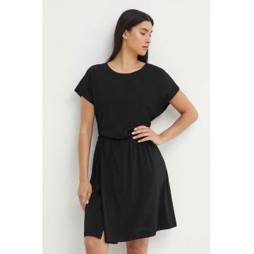 Max Mara Beachwear rochie de plaja culoarea negru, 2416621019600
