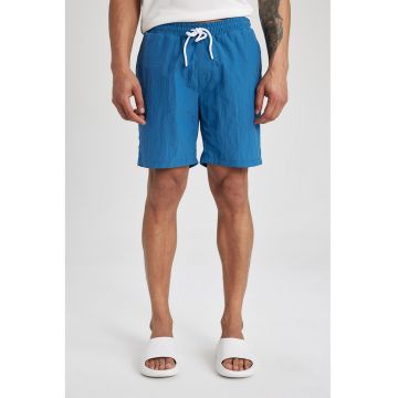 Pantaloni scurti de baie cu talie ajustabila