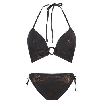 Costum de baie din doua piese - cu accente stralucitoare 31453