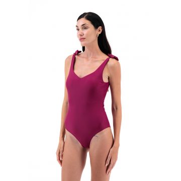 Costum de baie intreg cu decolteu in V