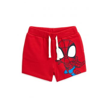 Pantaloni scurti de bumbac cu imprimeu