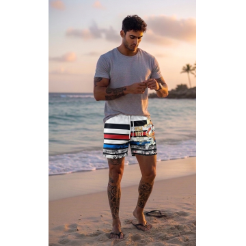 Sort de baie cu imprimeu 11647 D2-1.4