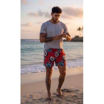 Sort de baie cu imprimeu 11689 P19-4.3