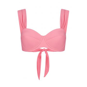 Sutien de baie cu burete si model uni