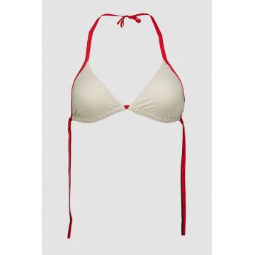 Sutien de baie triunghiular cu aspect stralucitor