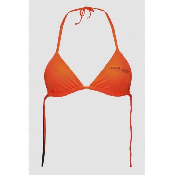 Sutien de baie triunghiular cu model