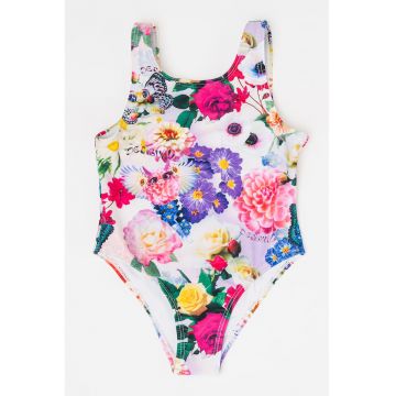 Costum de baie intreg cu imprimeu floral Carmela