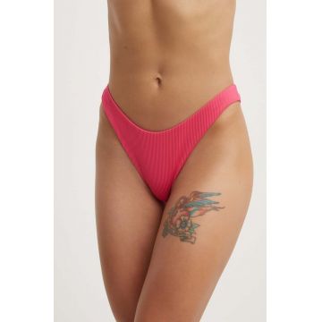 HUGO bikini brazilieni culoarea roz, 50521478